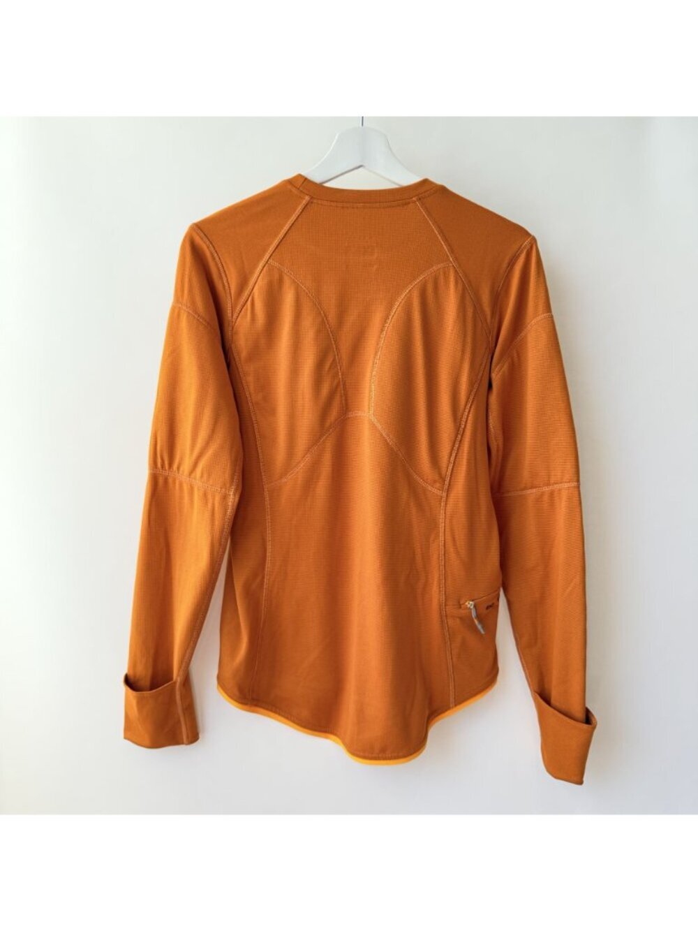 Oros Thermal Long Sleeve Performance Top Orange Women’s Size L C42 - Picture 3 of 10